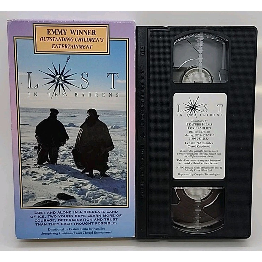 Lost in the Barrens (VHS, 1990)