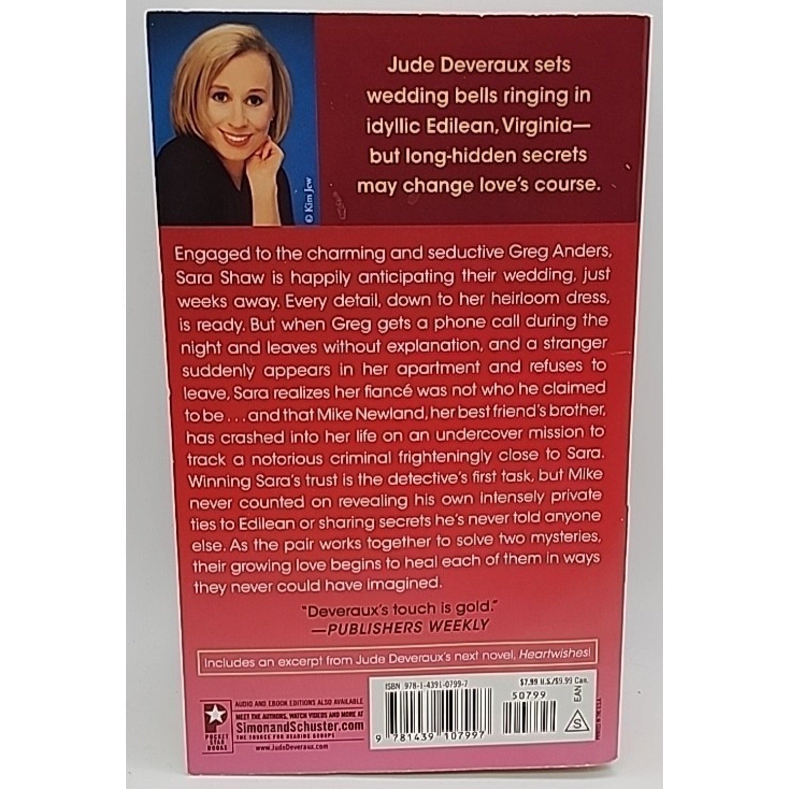 Scarlet Nights : An Edilean Novel by Jude Deveraux (2011, Mass Market)
