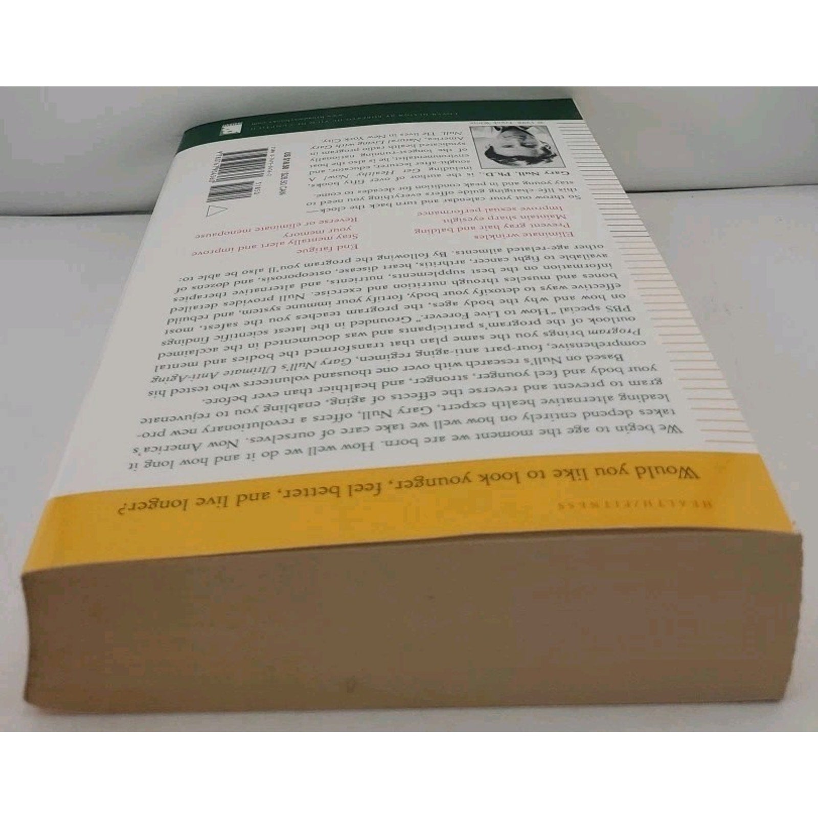 Gary Null's Ultimate Anti-Aging Program by Gary Null (1999, Trade Paperback)