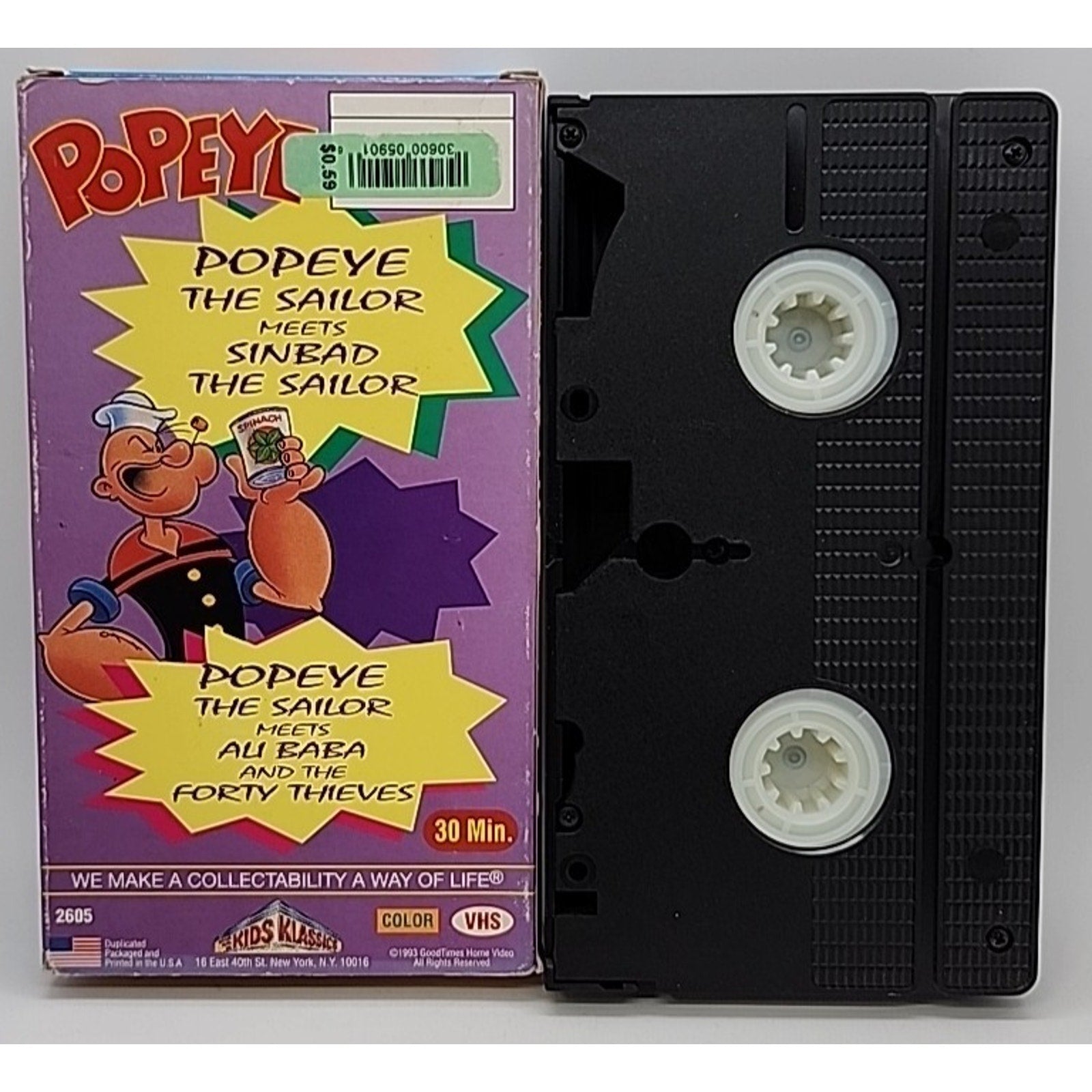 Popeye (VHS)