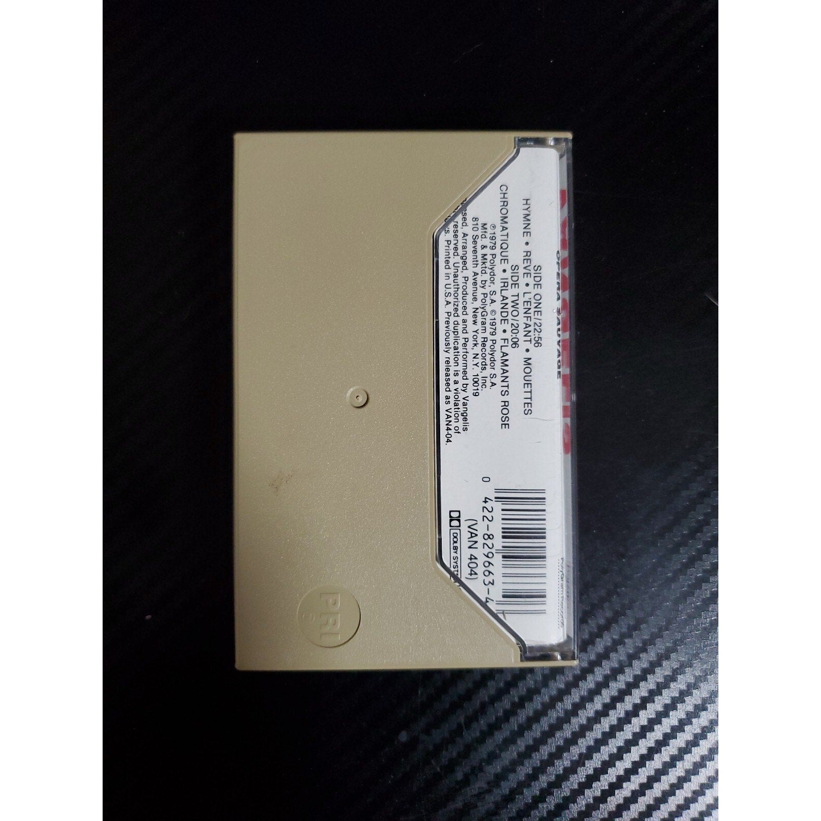 Vangelis - Opera Sauvage (Cassette, 1979)