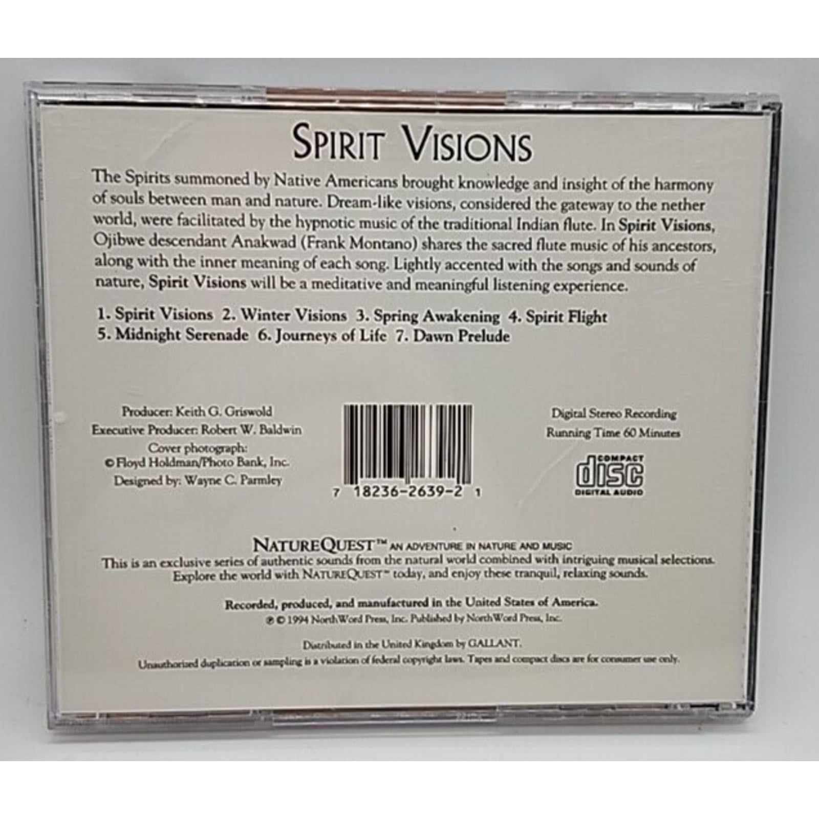 Spirit Visions by NorthSound (CD, Mar-2003, North Sound)