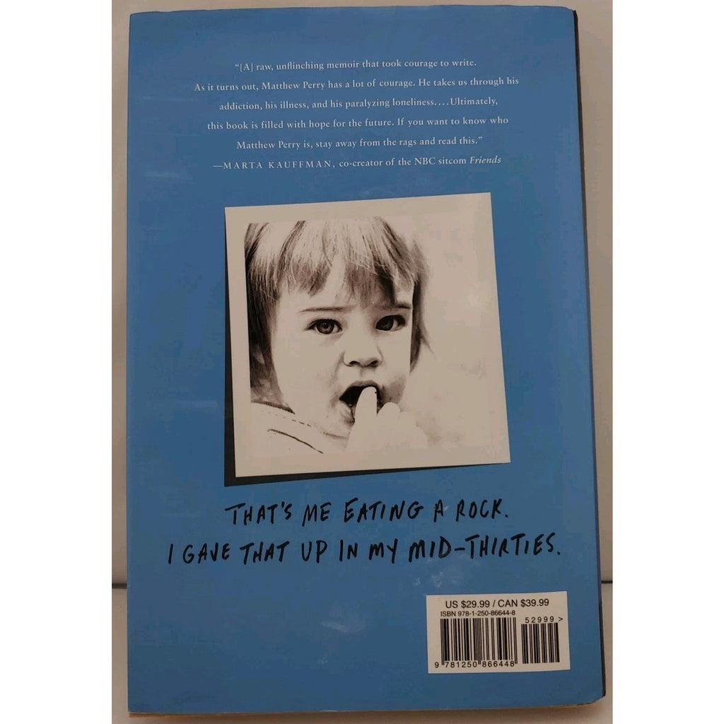 Friends, Lovers, and the Big Terrible Thing : A Memoir by Matthew Perry...