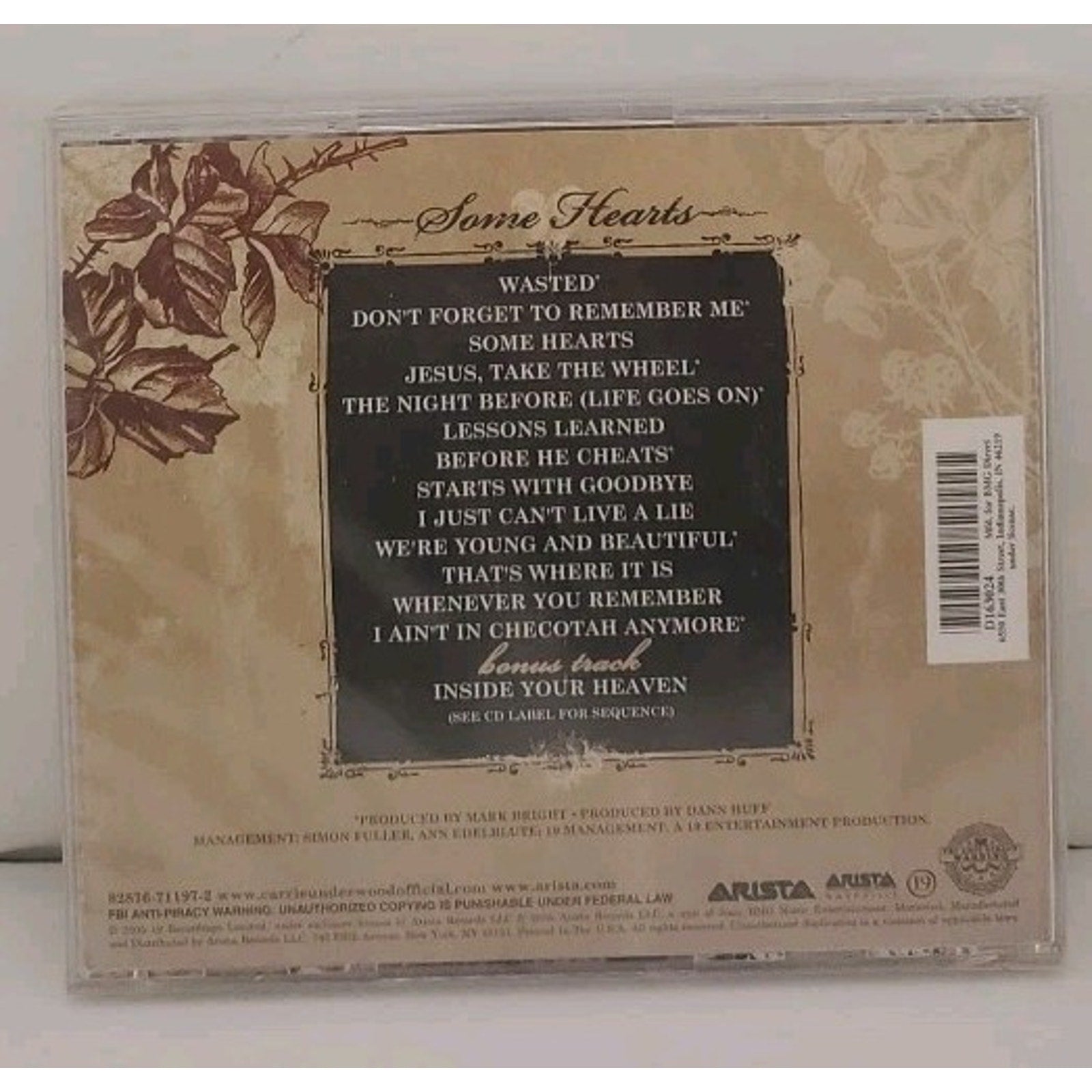 Some Hearts by Underwood, Carrie (CD, 2005) *Brand New*