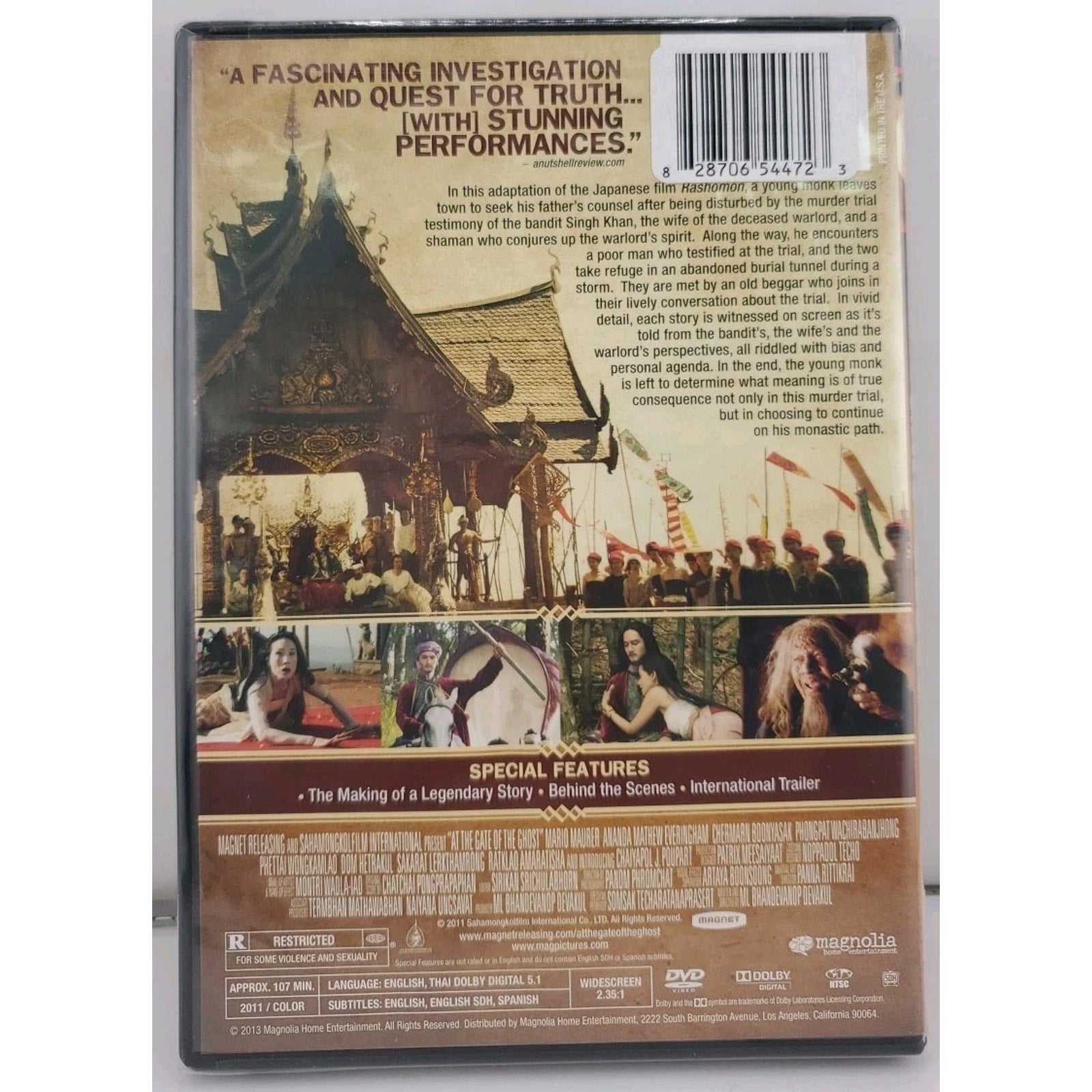 At the Gate of the Ghost (DVD, 2011) *Brand New*