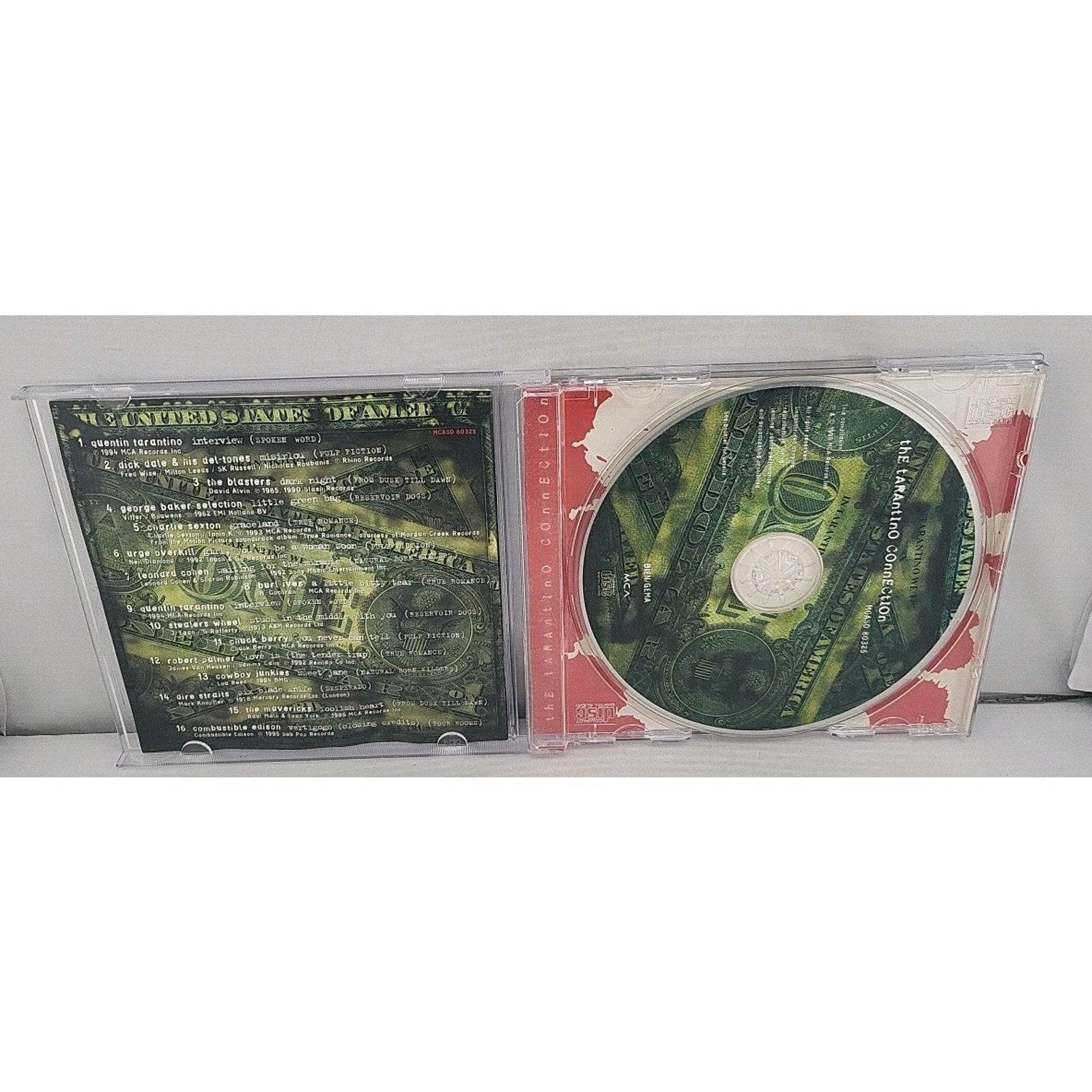 Tarantino Connection by Various Artists (CD, Oct-1996, Universal Distribution)
