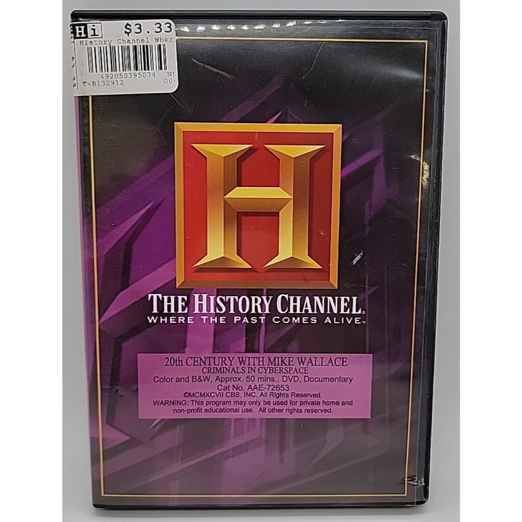 The History Channel 20th Century Mike Wallace Criminals In Cyberspace DVD