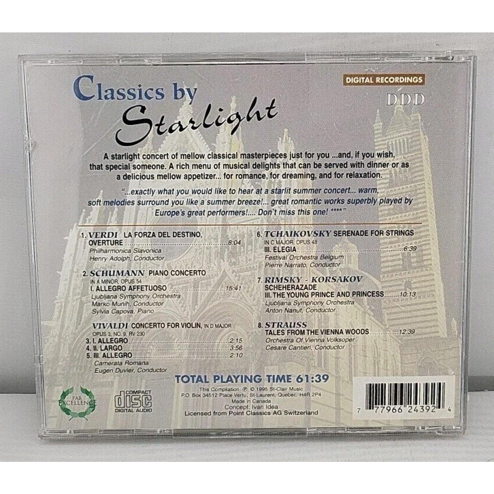 Classics by Starlight by Various Artist CD