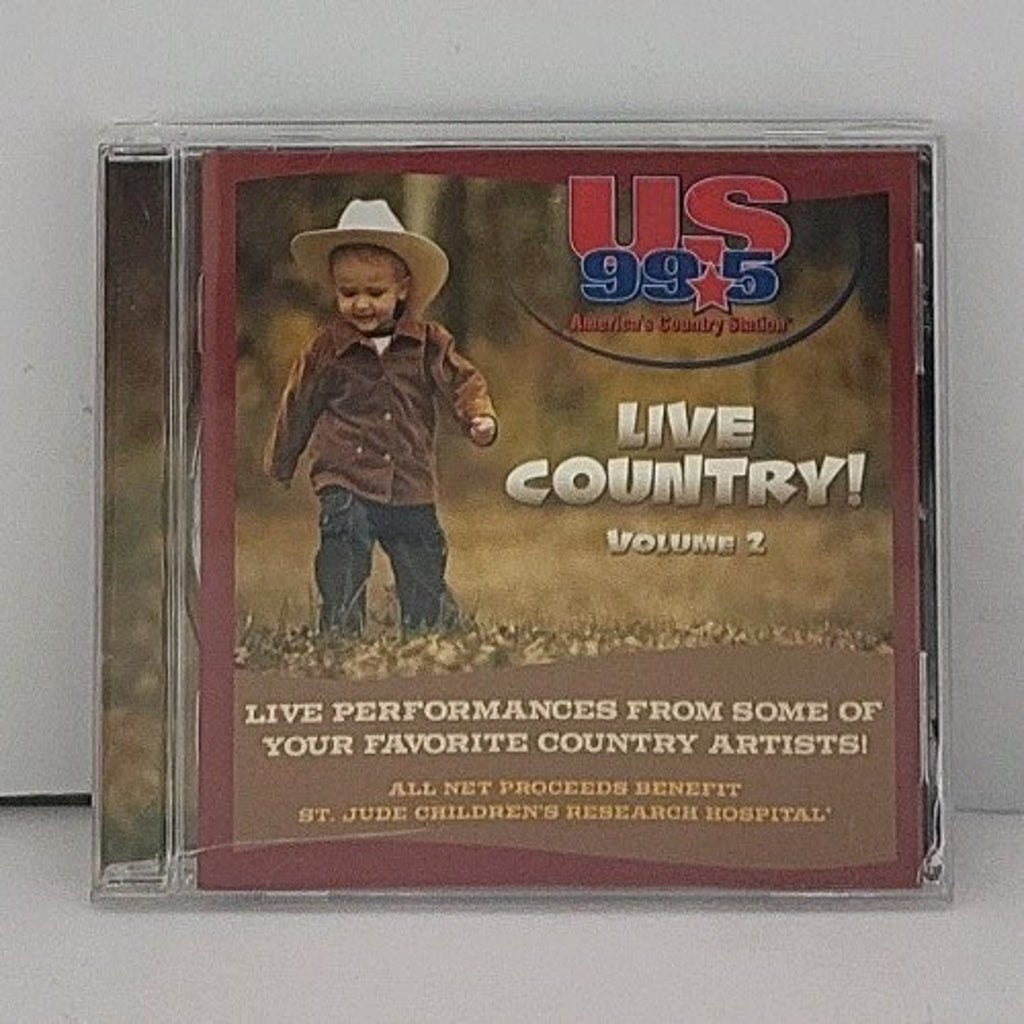 Various - Live Country Volume 2 US 99.5 - Music CD