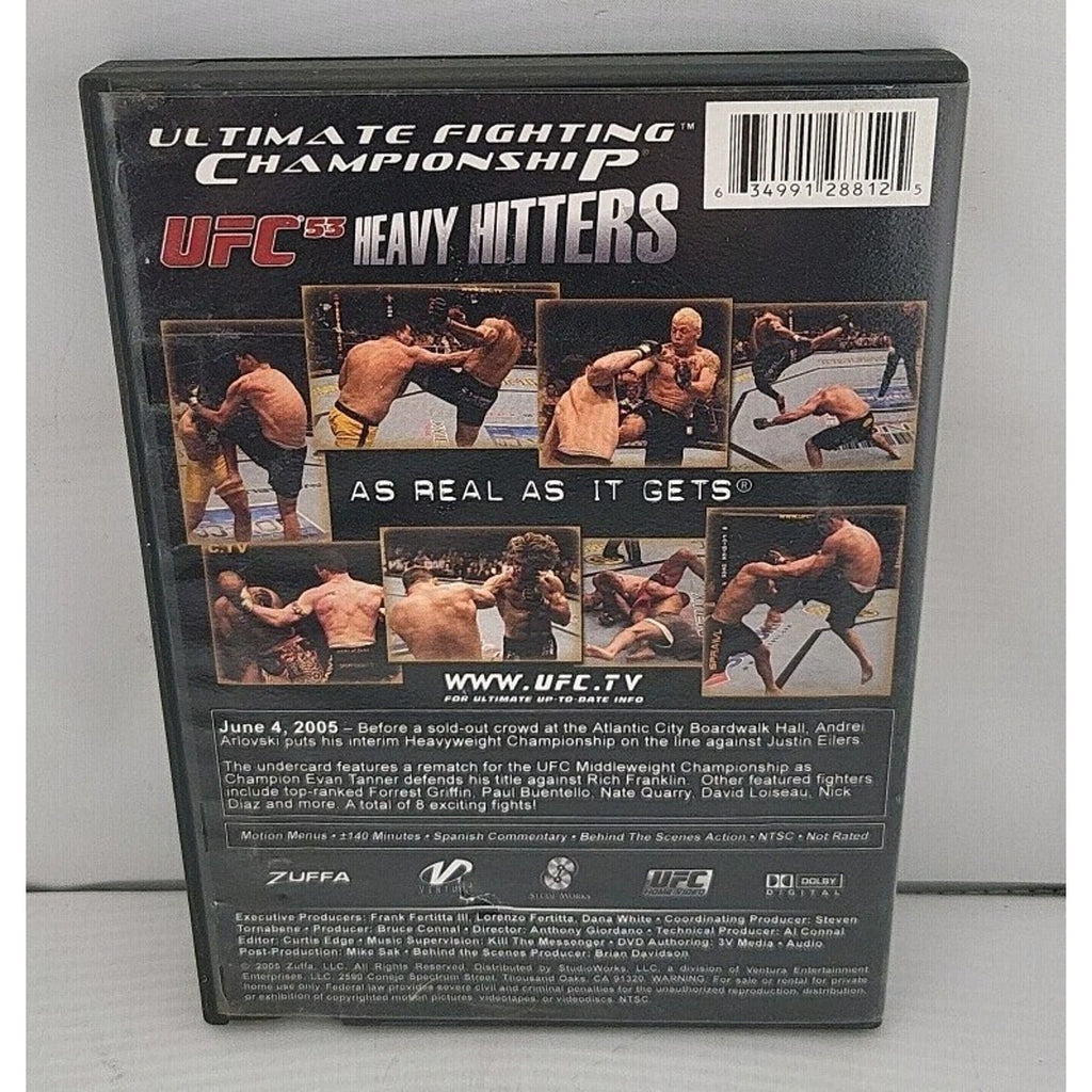 UFC 53: Heavy Hitters (DVD, 2005)
