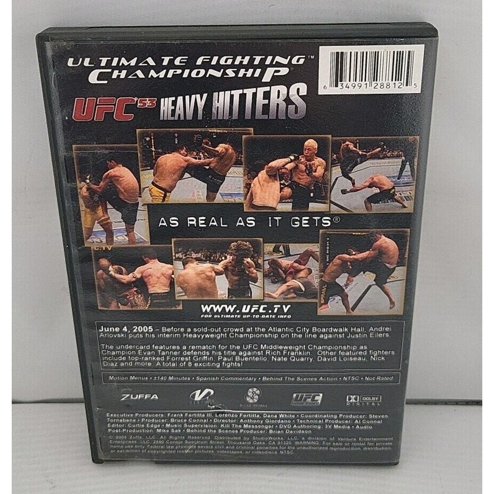 UFC 53: Heavy Hitters (DVD, 2005)