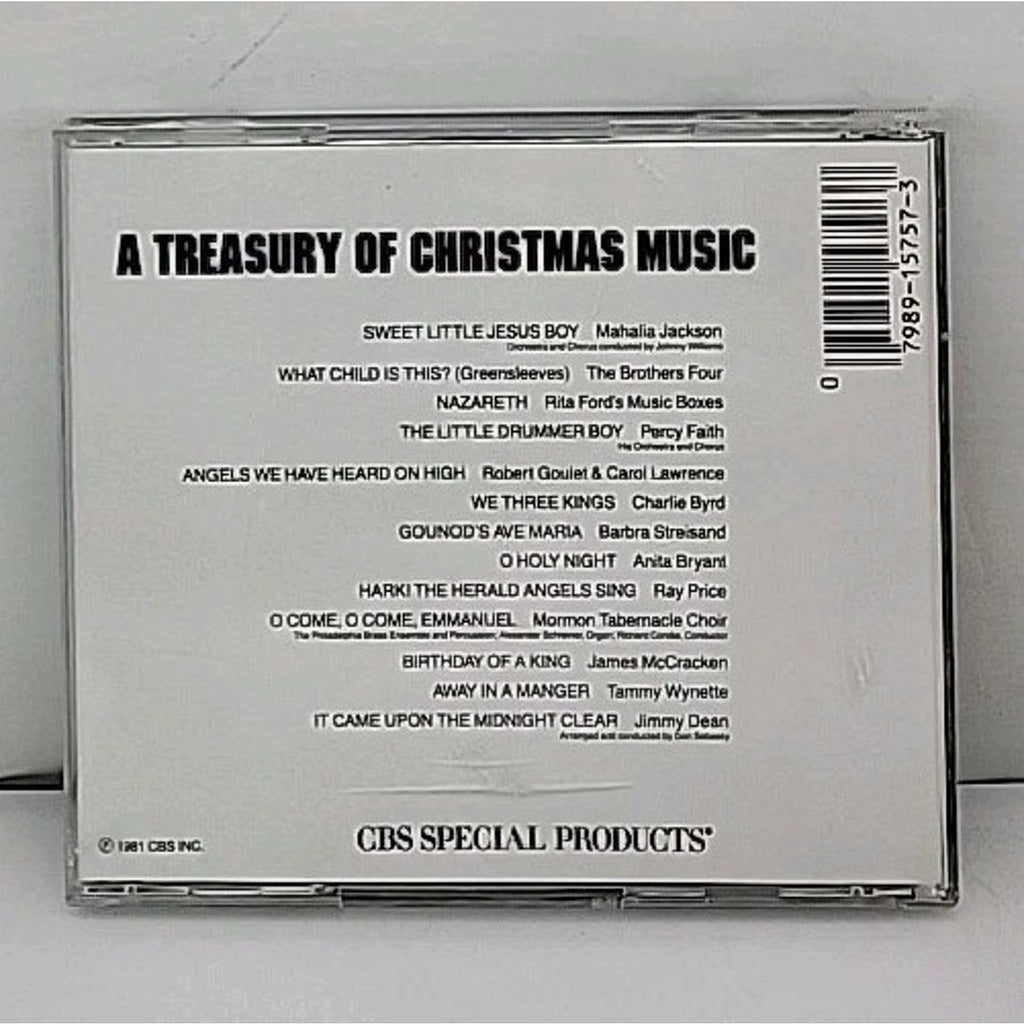 A Treasury Of Christmas Music by Various (CD, CBS Special Products)