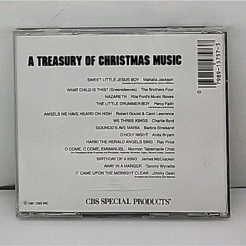 A Treasury Of Christmas Music by Various (CD, CBS Special Products)