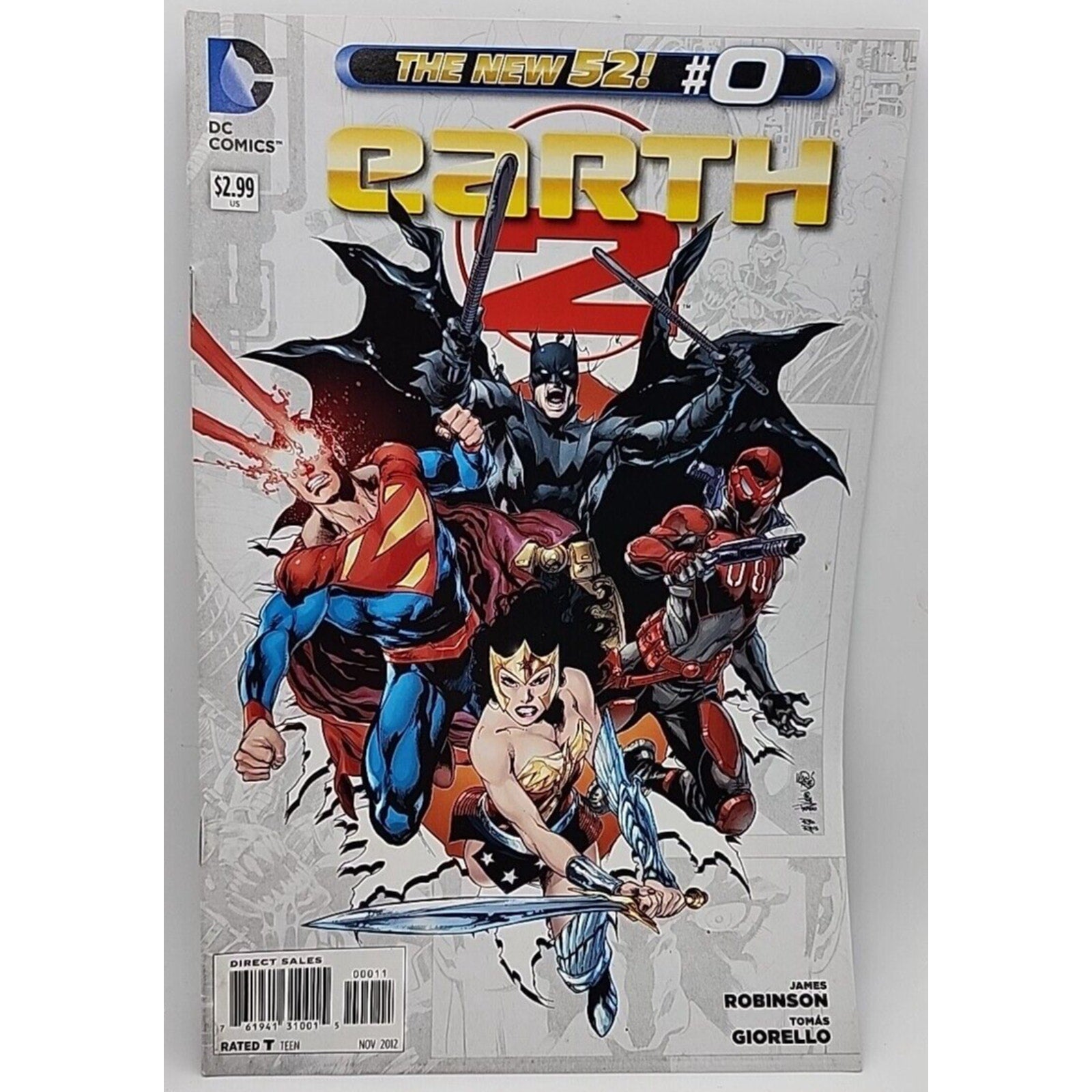 Earth 2 #0 New 52 DC Comics Volume 1