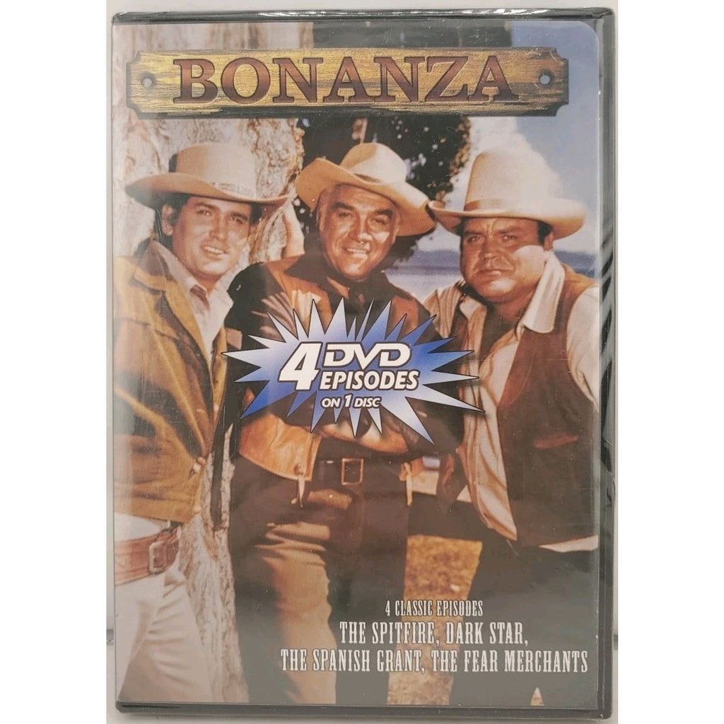 Bonanza: 4 Classic Episodes (DVD) *Brand New*