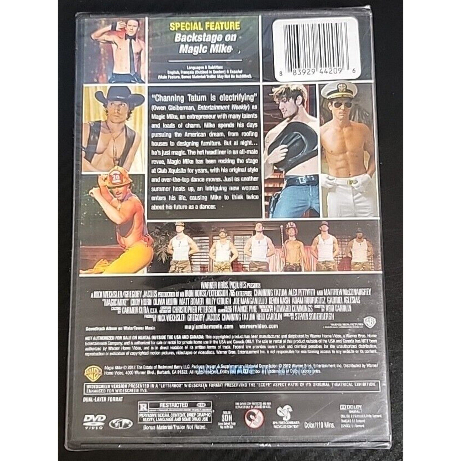 Magic Mike (DVD, 2012) *Brand New*