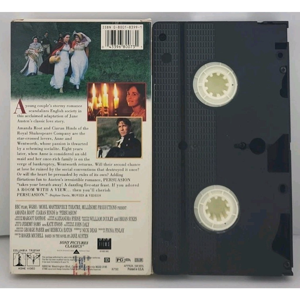 Persuasion (1995) (VHS, 1996)