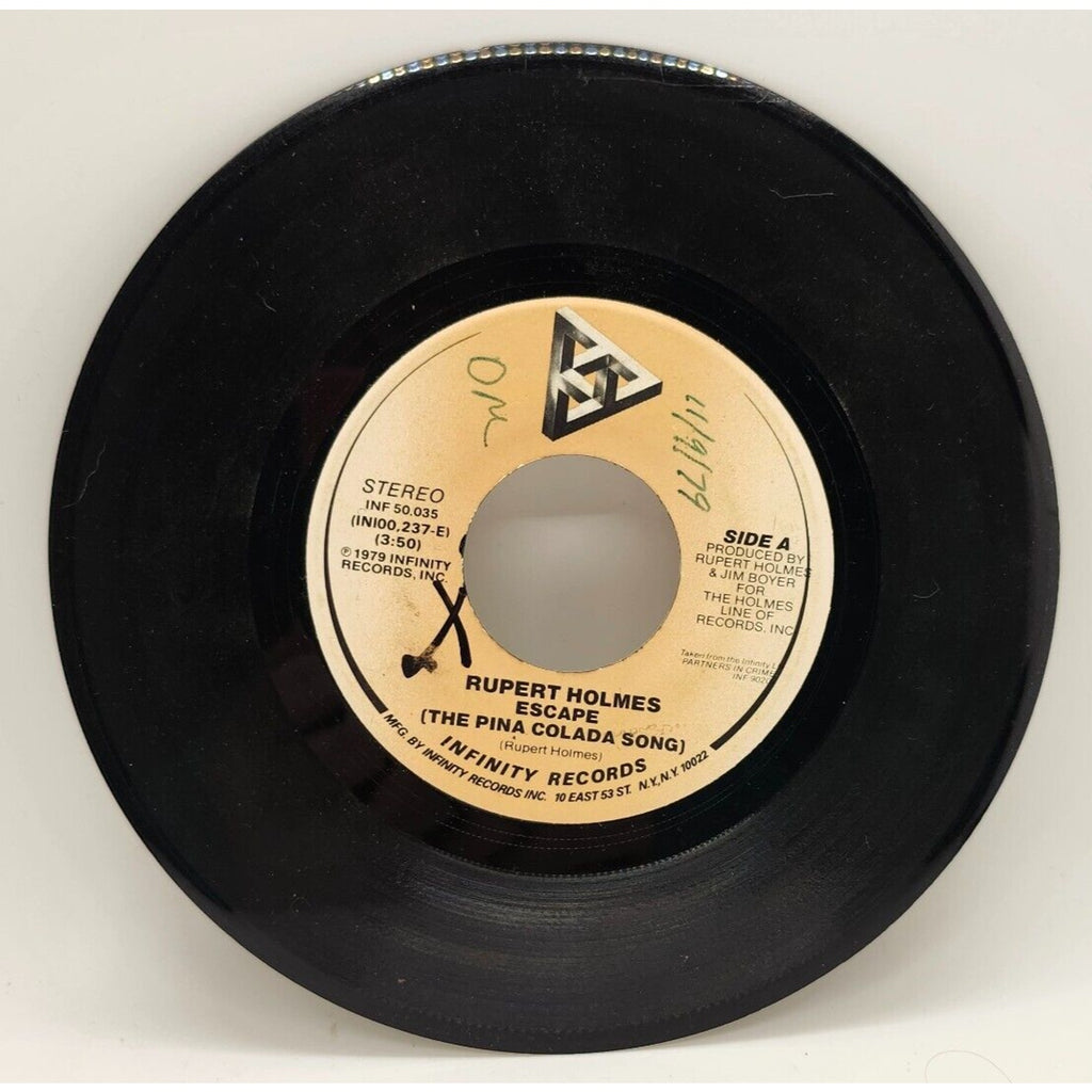 Escape / Drop It By Rupert Holmes (Record) - 237-E