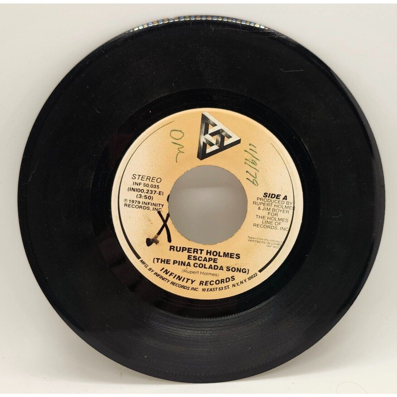 Escape / Drop It By Rupert Holmes (Record) - 237-E