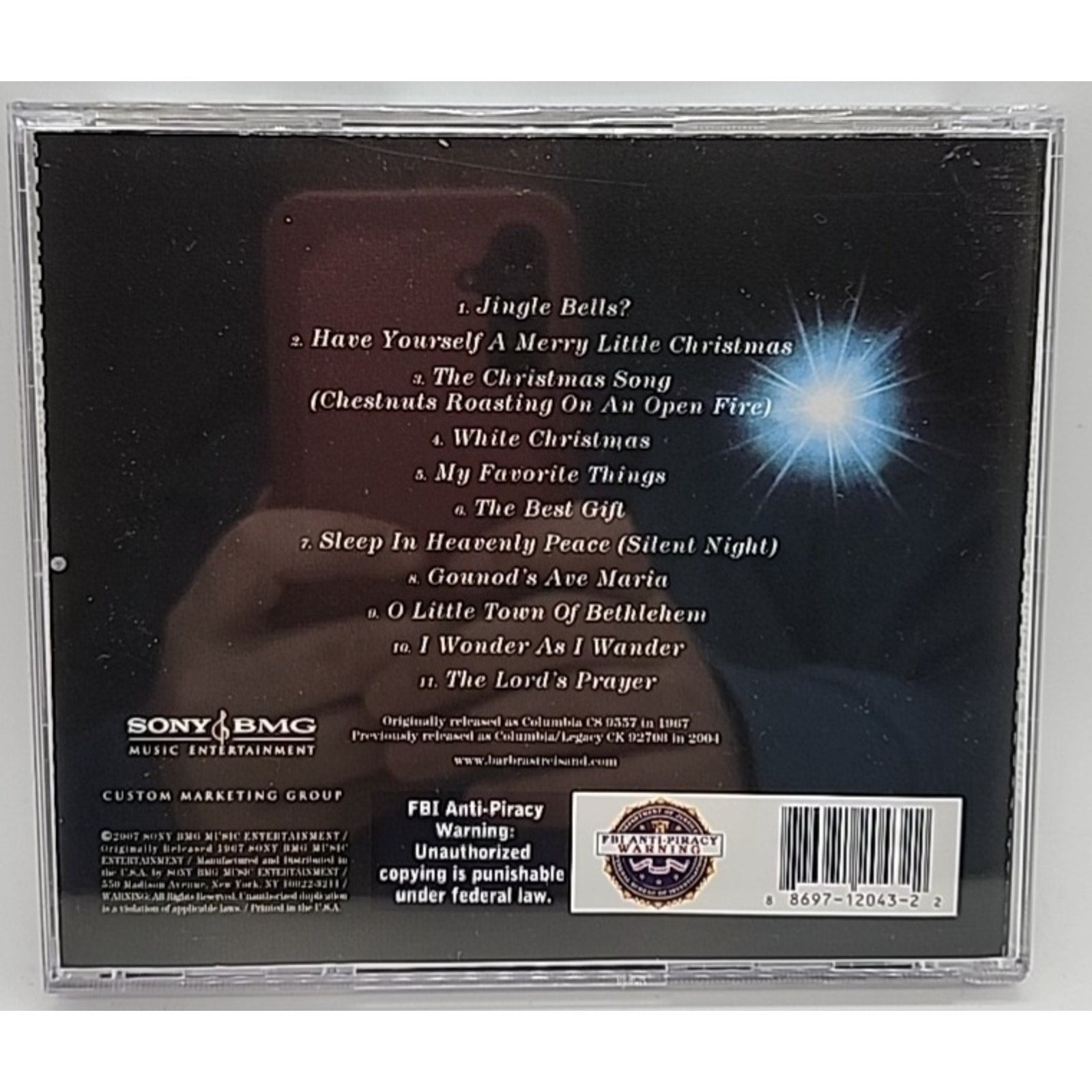 A Christmas Album by Streisand, Barbra (CD, 2007)
