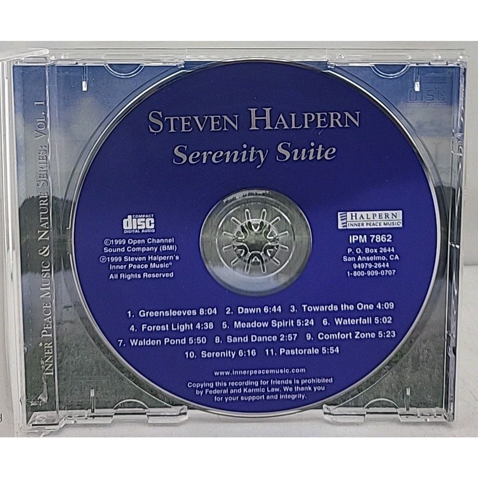 Serenity Suite: Music & Nature by Halpern, Steven (CD, 1999)