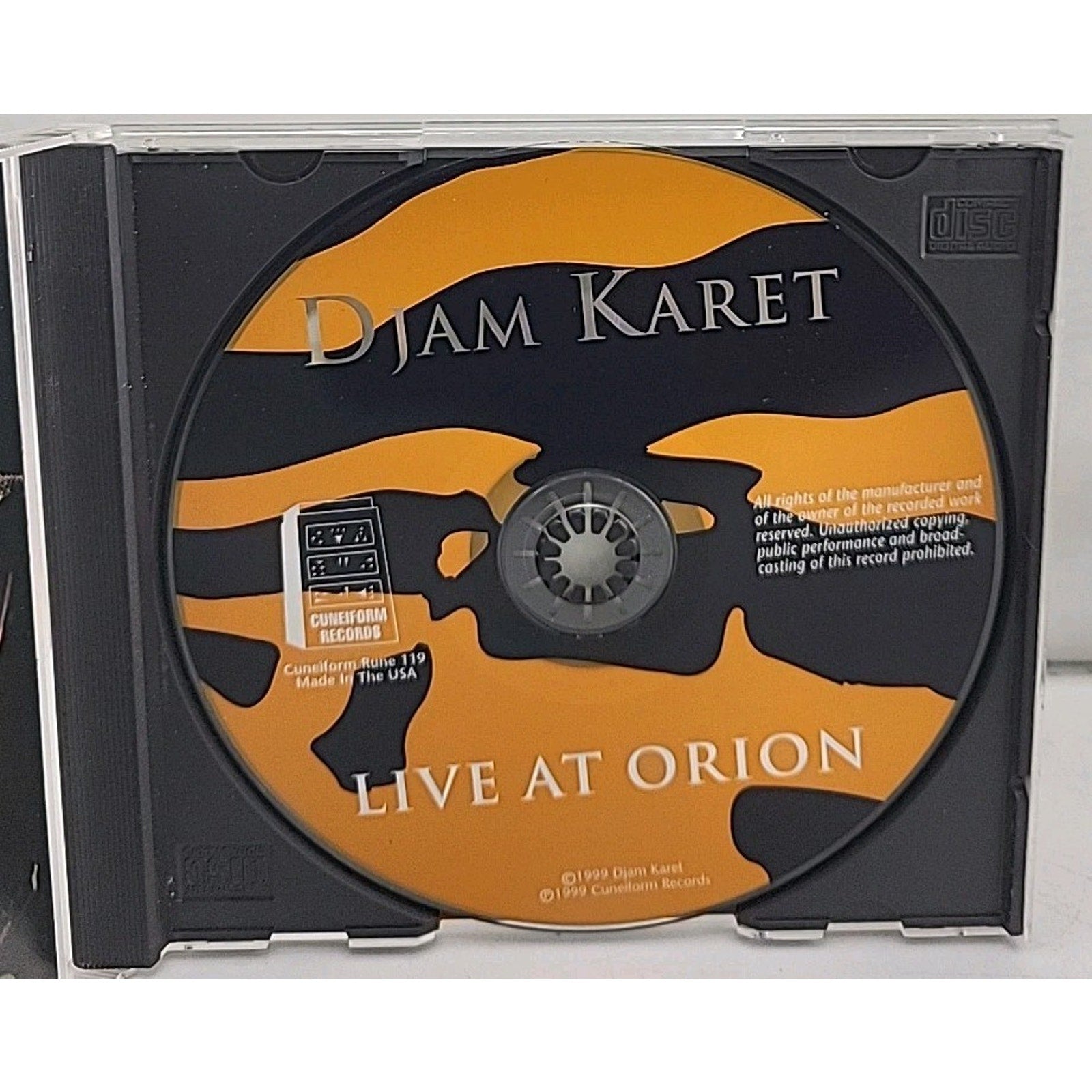 Live at Orion by Djam Karet (CD, 1999)