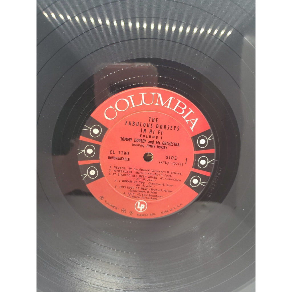 Tommy And Jimmy Dorsey The Fabulous Dorseys (Record)