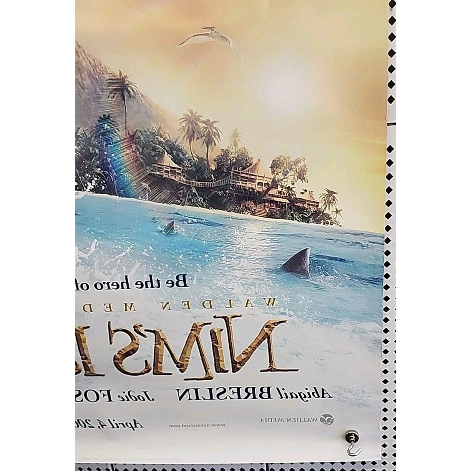 Nim's Island Movie Poster 2 Sided Original Advance Rolled 27x40