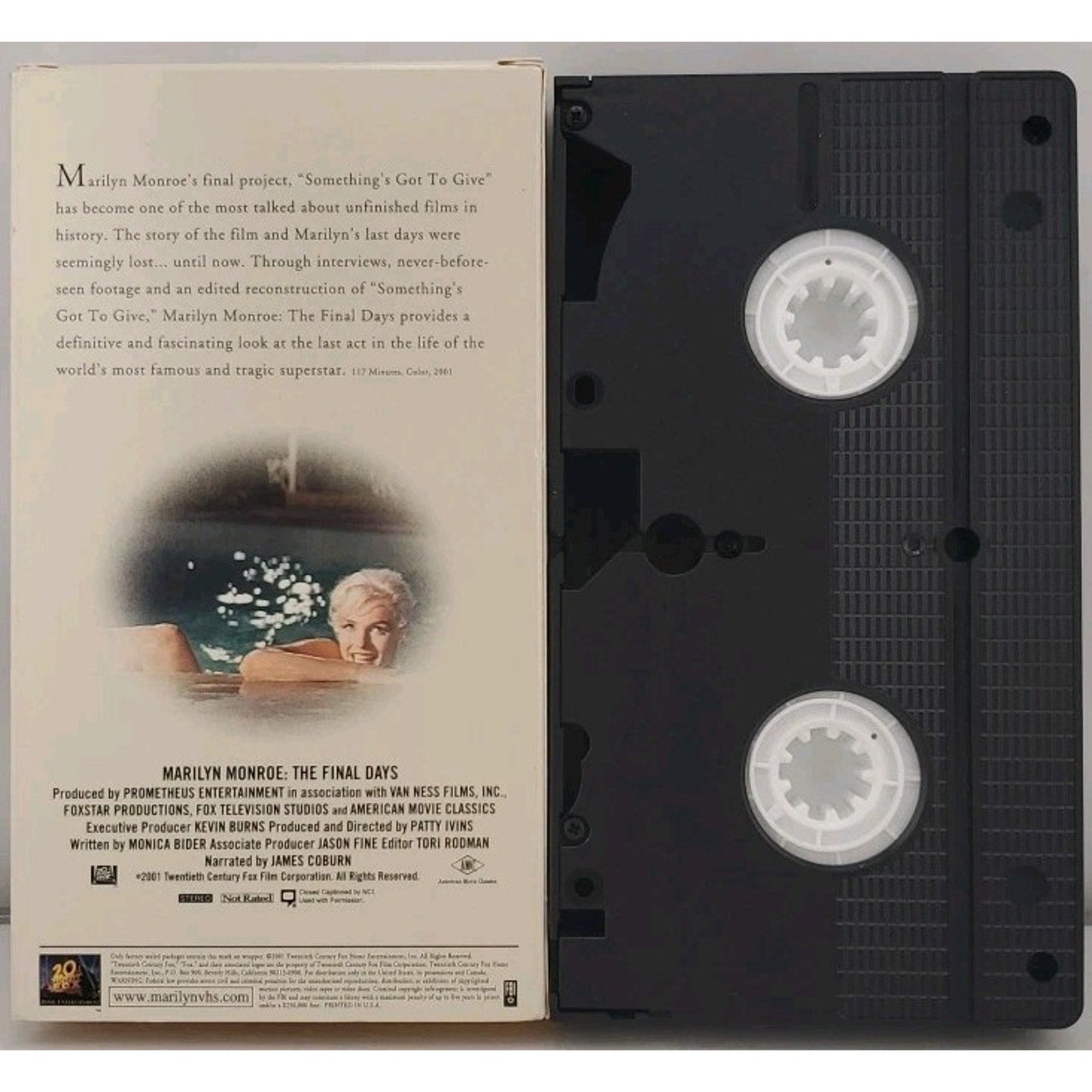 Marilyn Monroe: The Diamond Collection Volume 1 (VHS, 2001, 6-Tape Set)