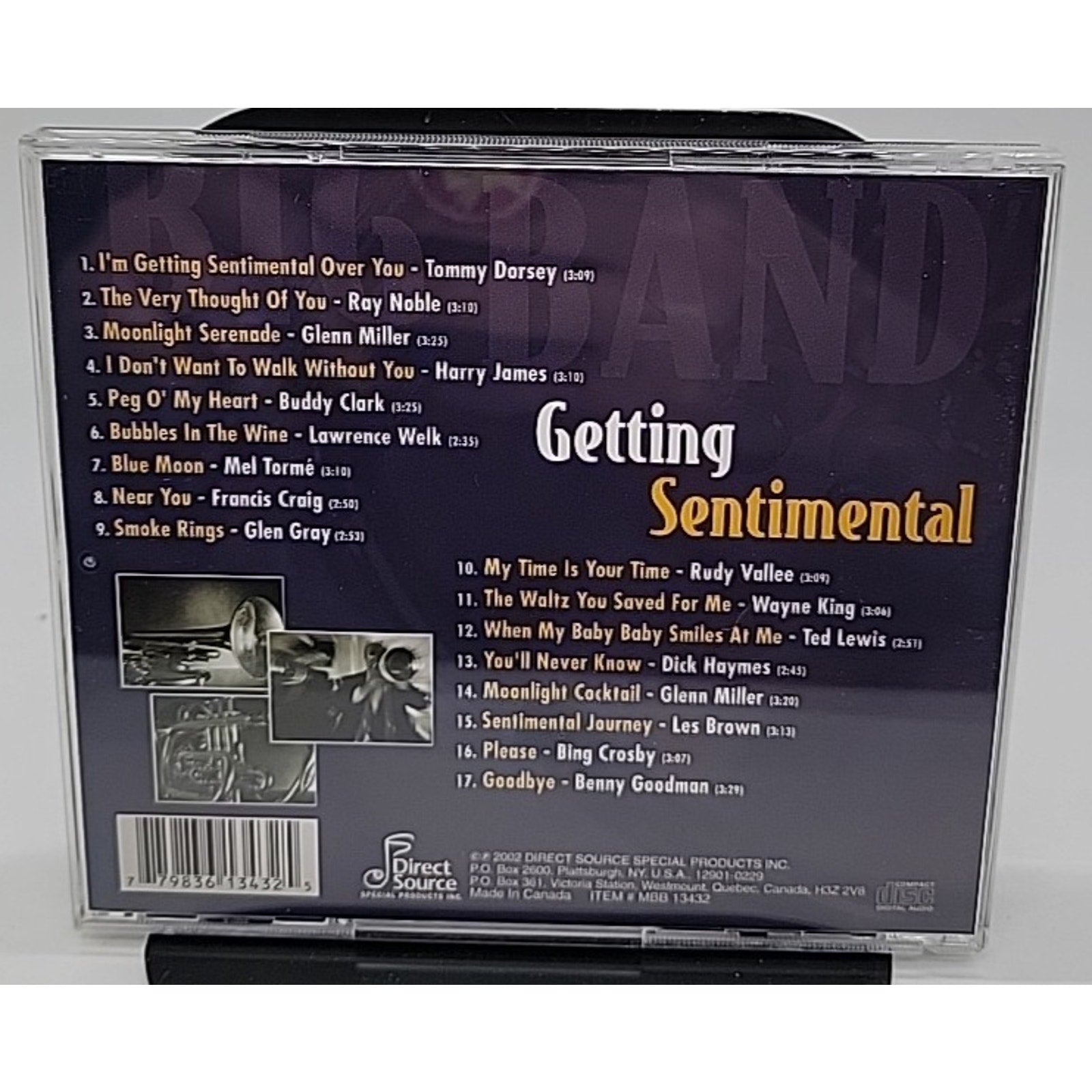Getting Sentimental: The Best of Big Band CD