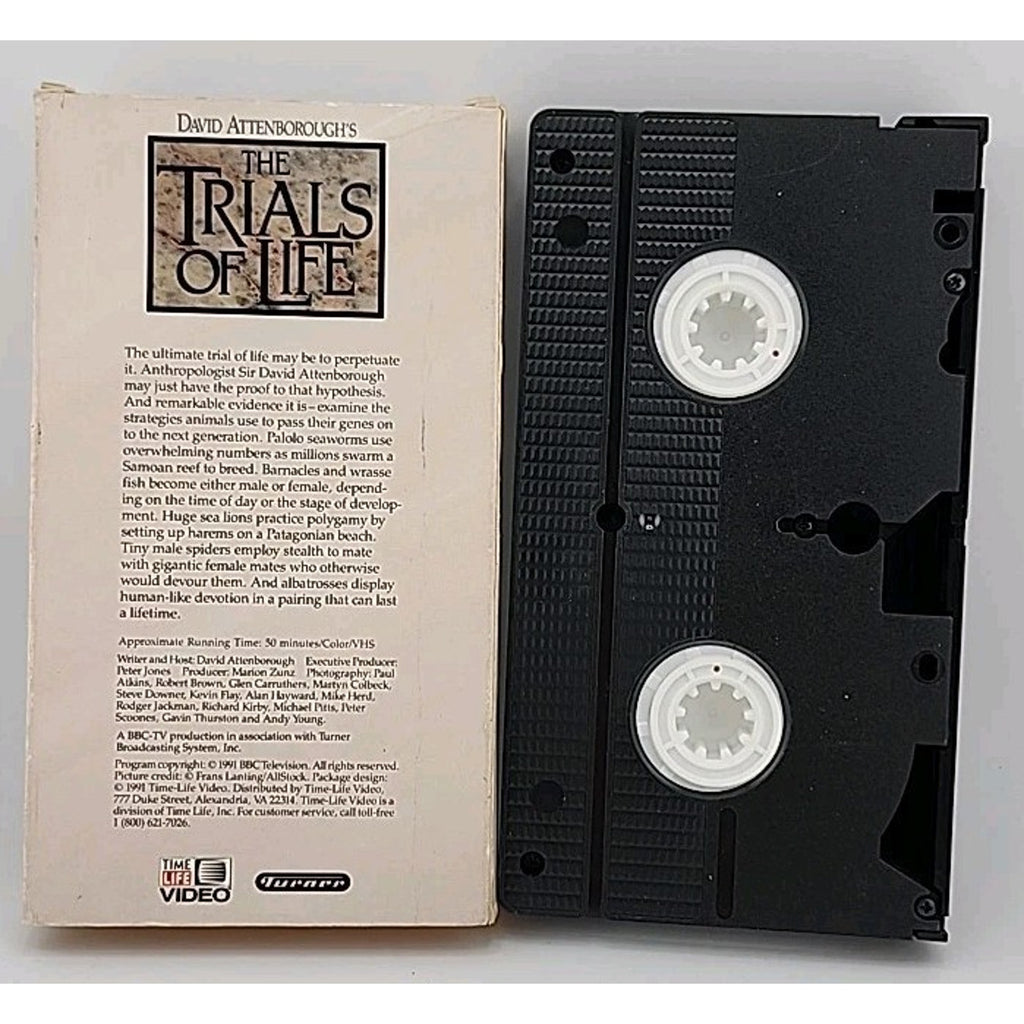 Trials of Life - Continuing the Line (VHS, 1993)
