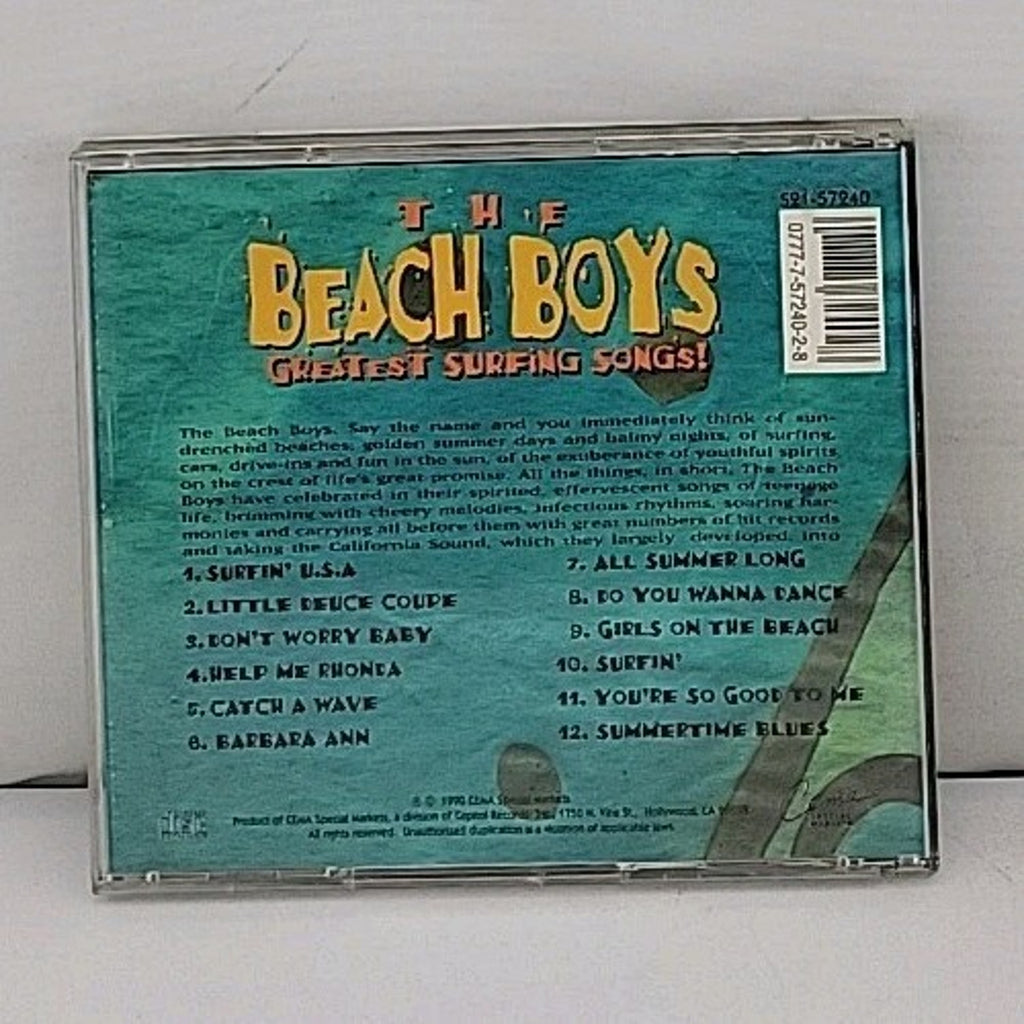 Greatest Surfing Songs by The Beach Boys (CD, 1995)