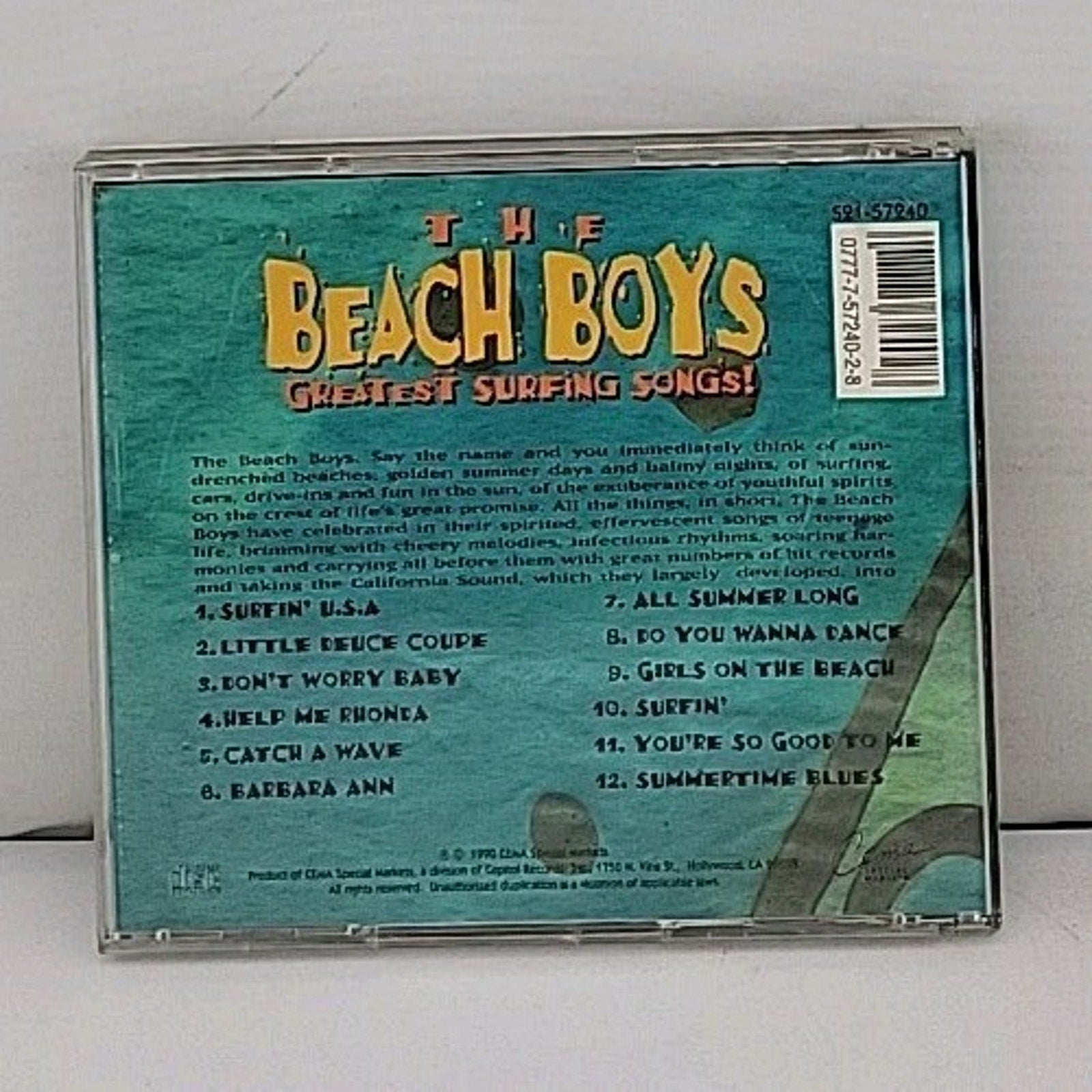 Greatest Surfing Songs by The Beach Boys (CD, 1995)