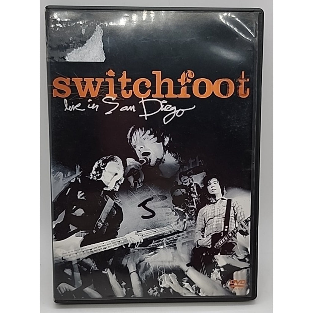 Switchfoot - Live in San Diego (DVD, 2004, Amaray case)