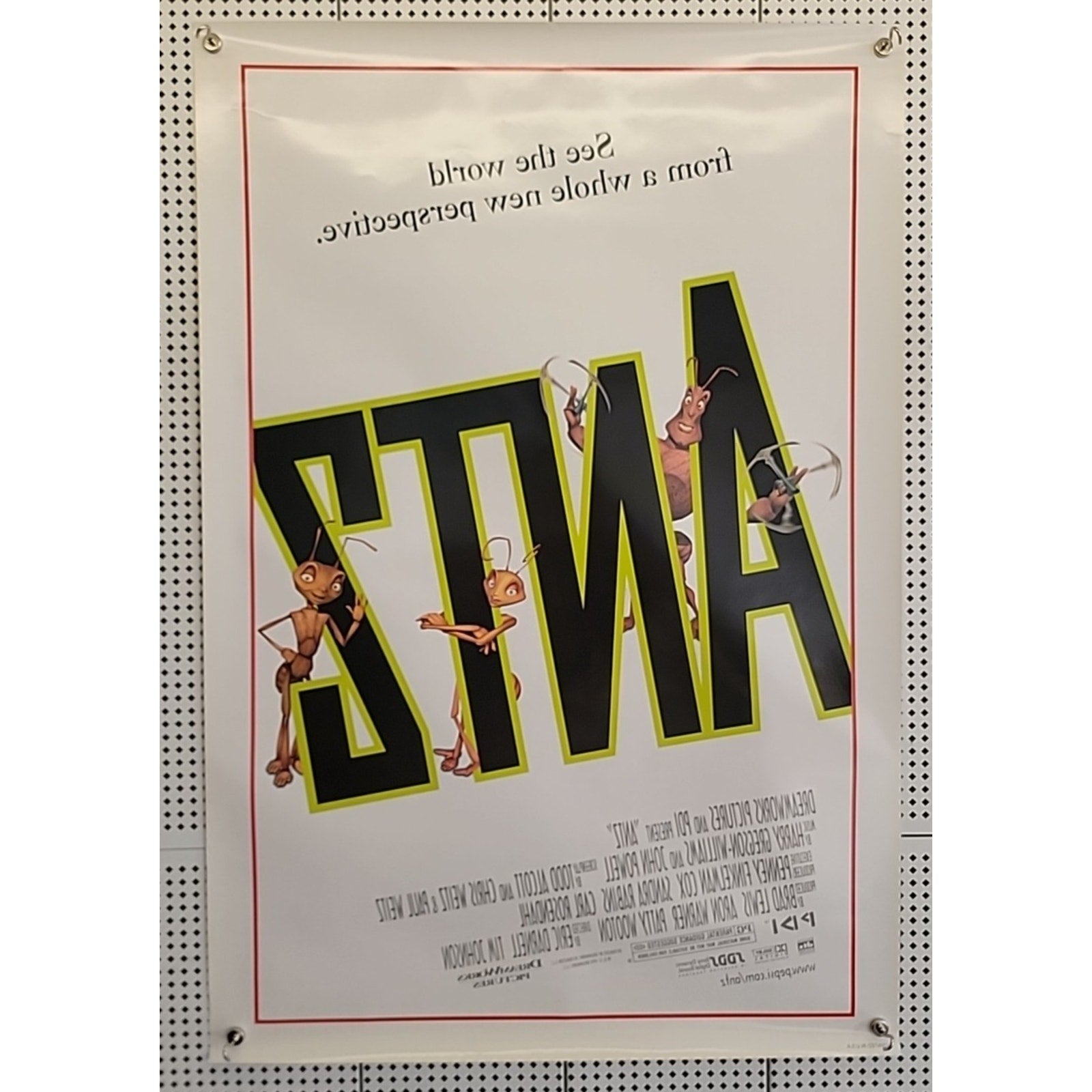 Antz 1998 Double Sided Original Movie Theater Poster 27" x 40"
