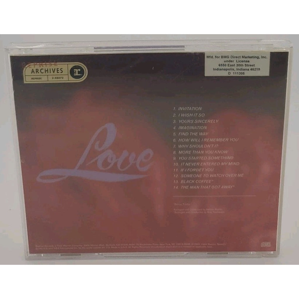 Rosemary Clooney - Love - Nelson Riddle CD