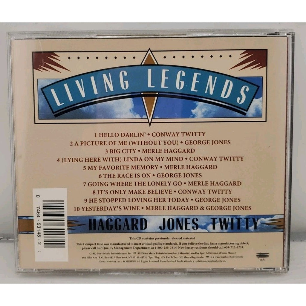 Living Legends by Various (CD, 1992)