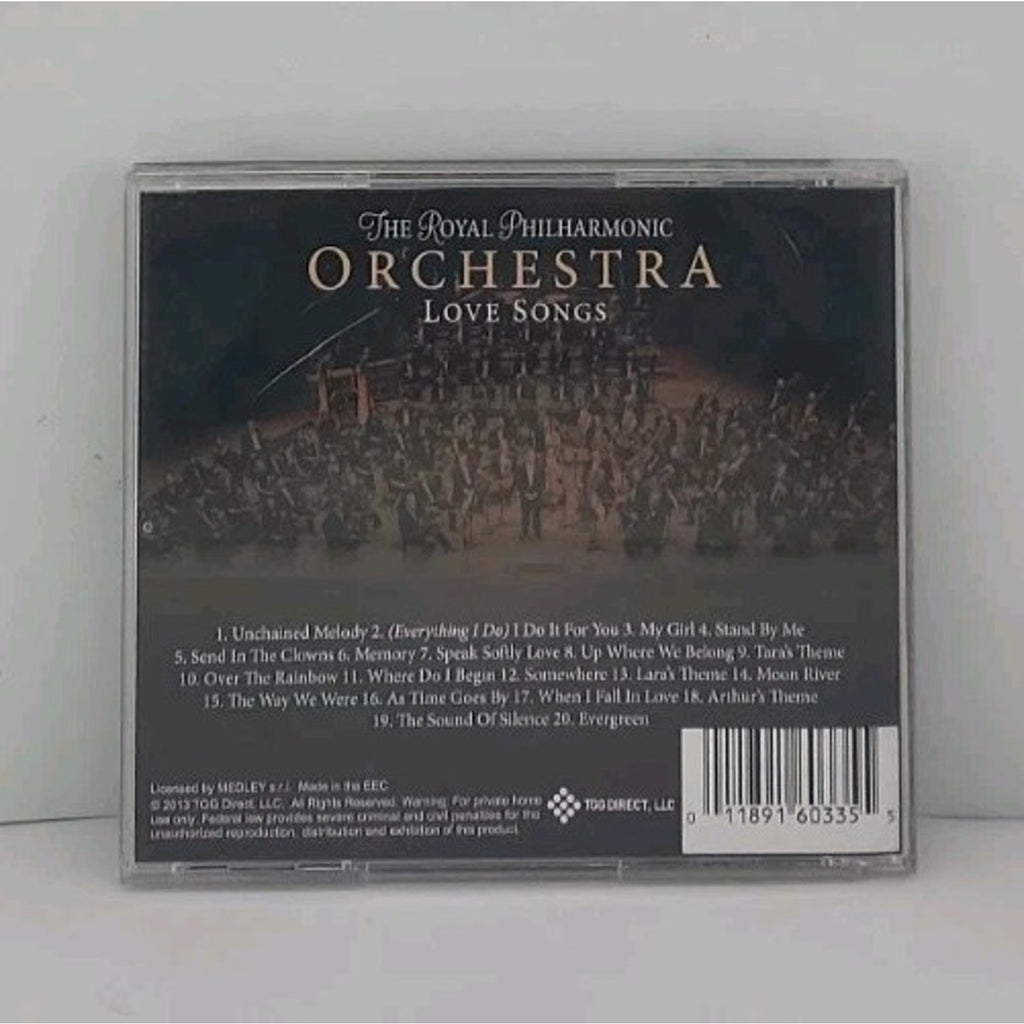 Love Songs by Royal Philharmonic Orchestra (CD, 2016)