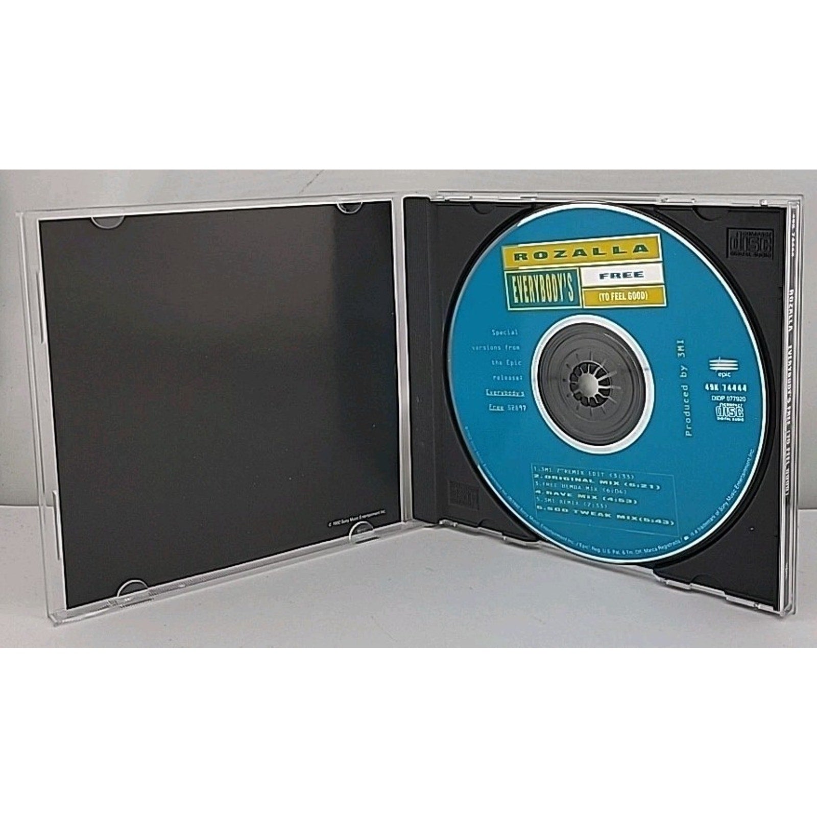 Everybody's Free [Maxi Single] by David Anthony/Rozalla/Global Deejays (CD,...