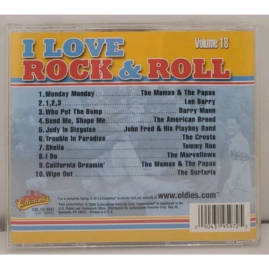I Love Rock N Roll, Vol. 18 by Various (CD, 2004)