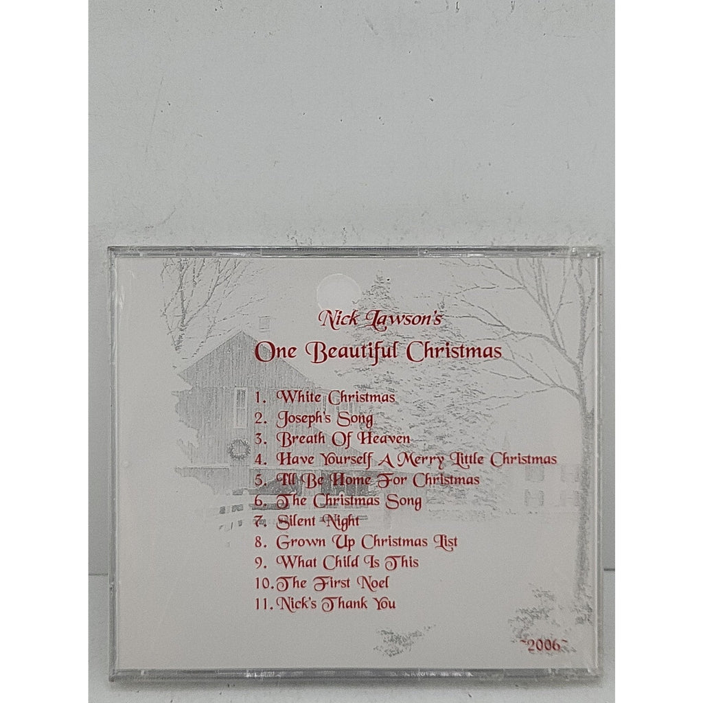 Nick Lawson's One Beautiful Christmas CD *Brand New*