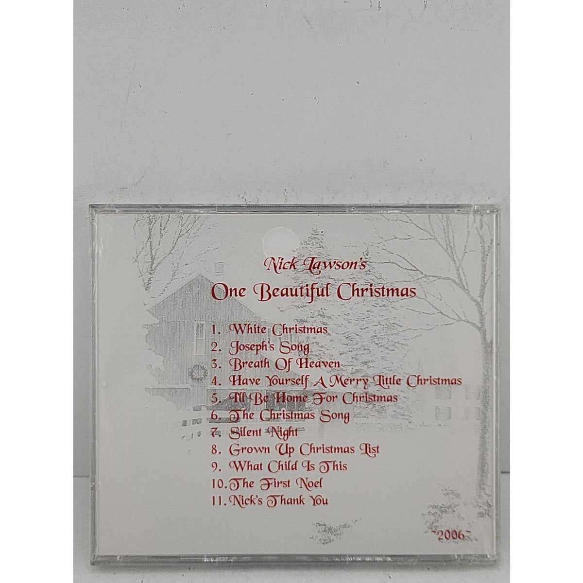Nick Lawson's One Beautiful Christmas CD *Brand New*