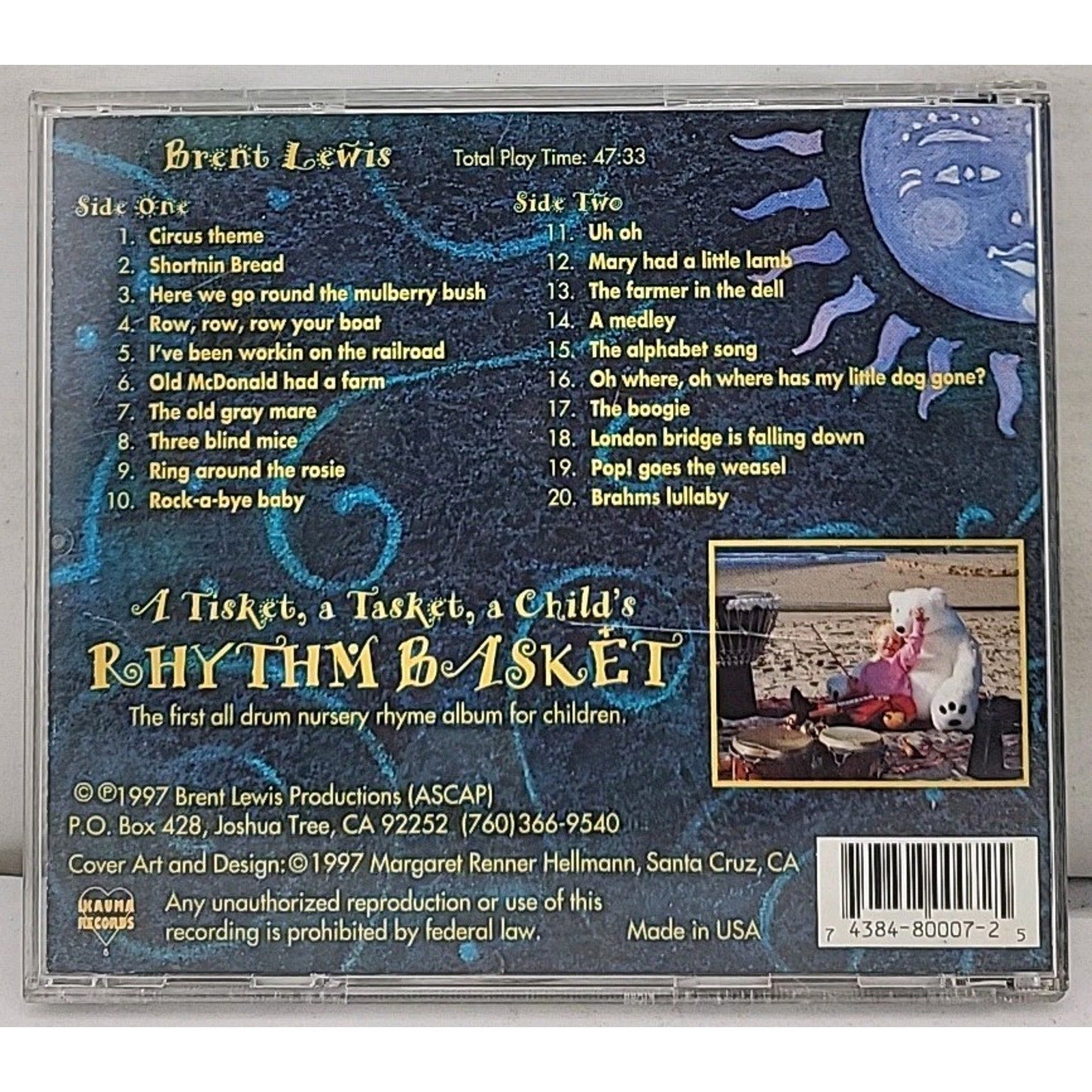 Tisket a Tasket a Ch by Brent Lewis (CD, 2000)