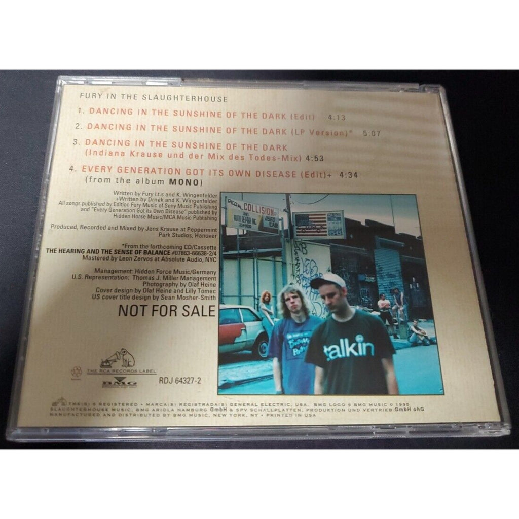 Fury In The Slaughterhouse Dancing In The Sunshine Of The Dark (CD)