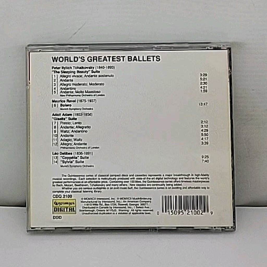 Worlds Greatest Ballets - Audio CD By Worlds Greatest Ballets