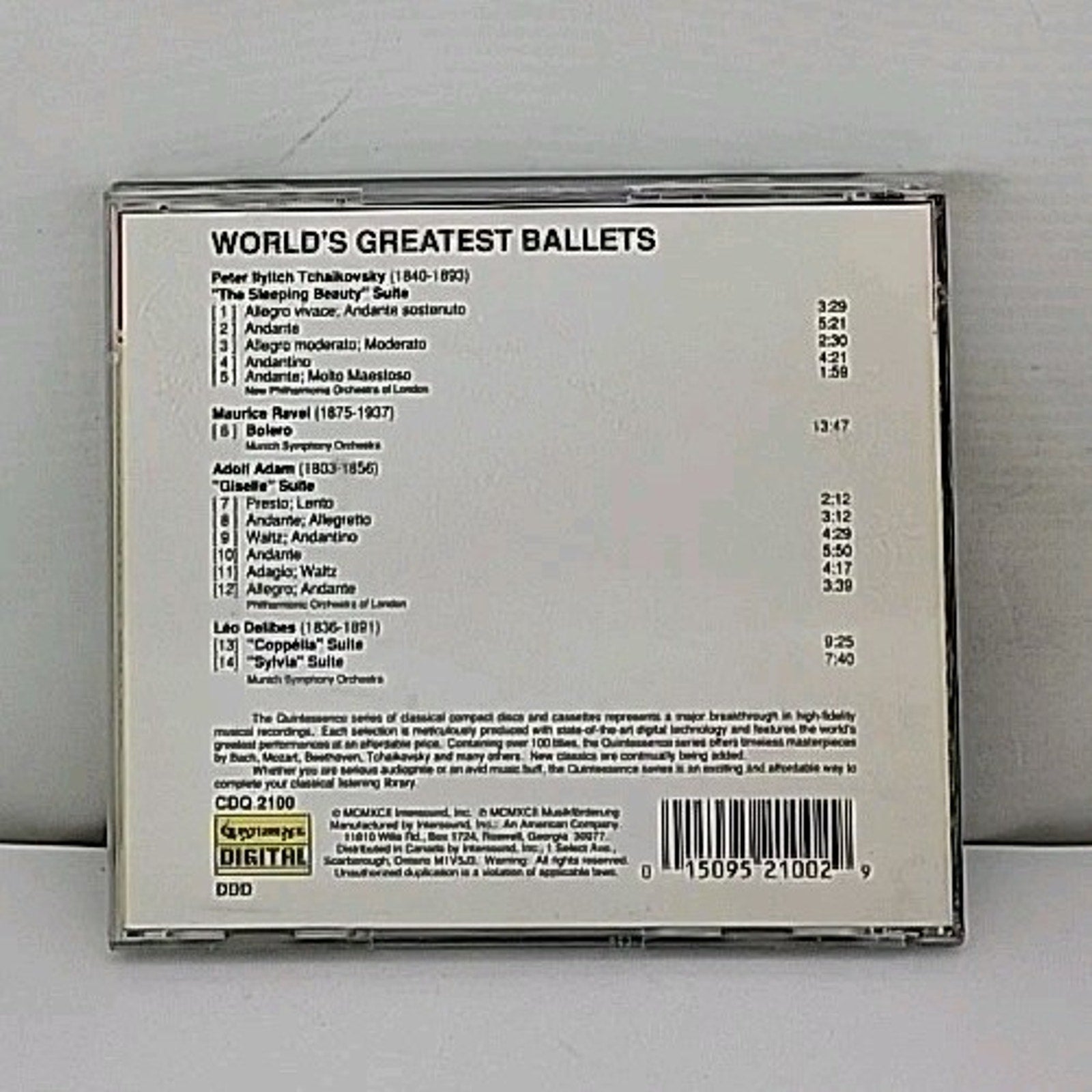 Worlds Greatest Ballets - Audio CD By Worlds Greatest Ballets