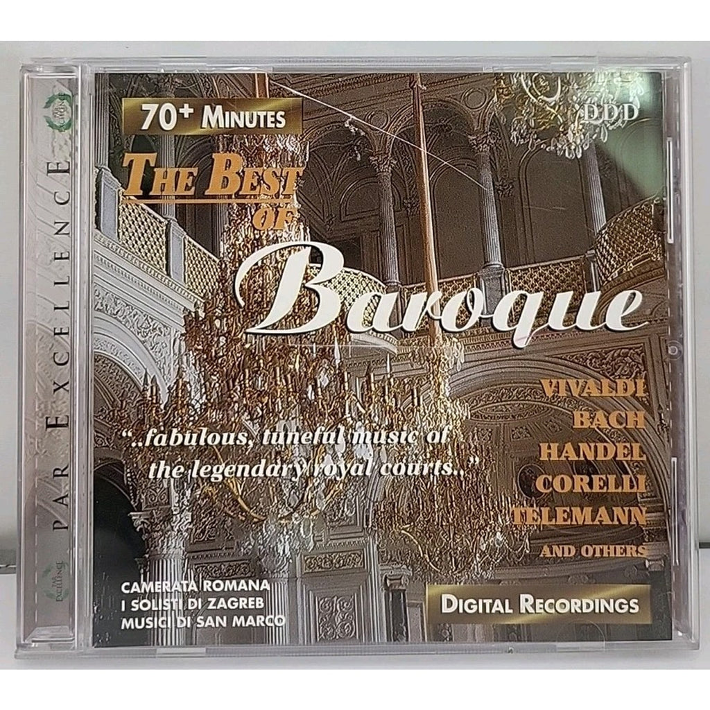 The Best of Baroque CD Vivaldi Bach Handel Corelli Telemann