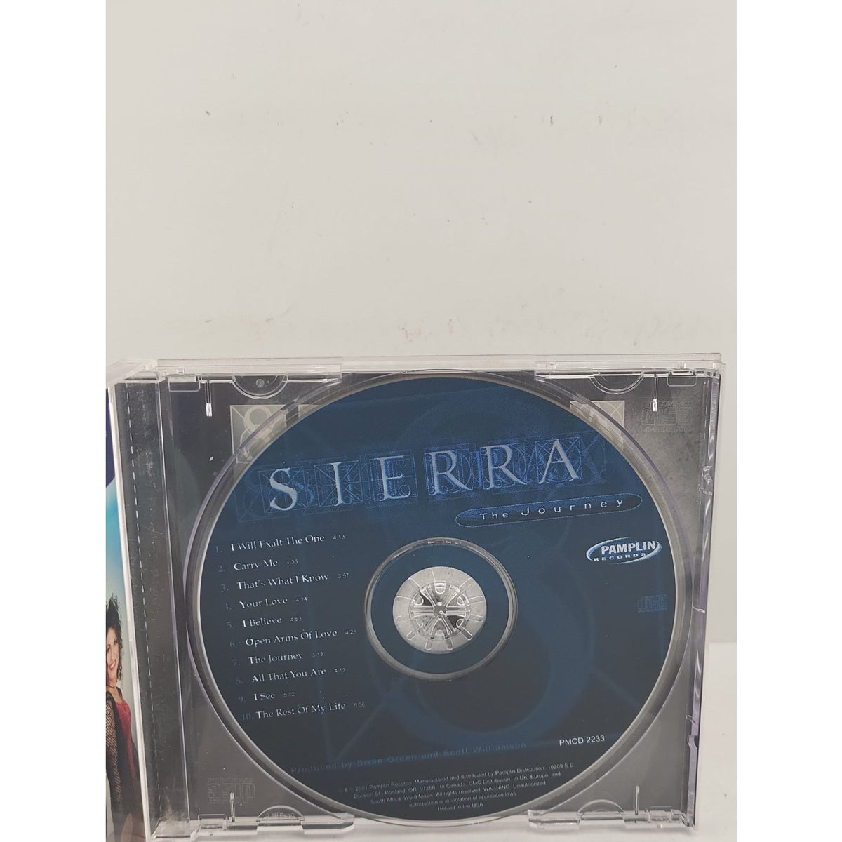 The Journey by Sierra (CD, Aug-2001, Pamplin Music)