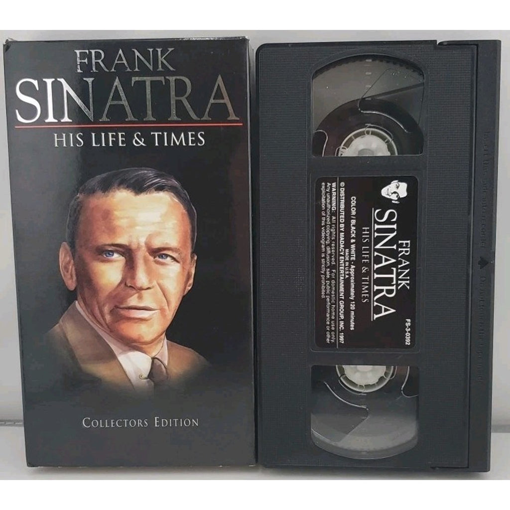 The Life And Times Of Frank Sinatra Collecters Edition In Black And White (VHS)