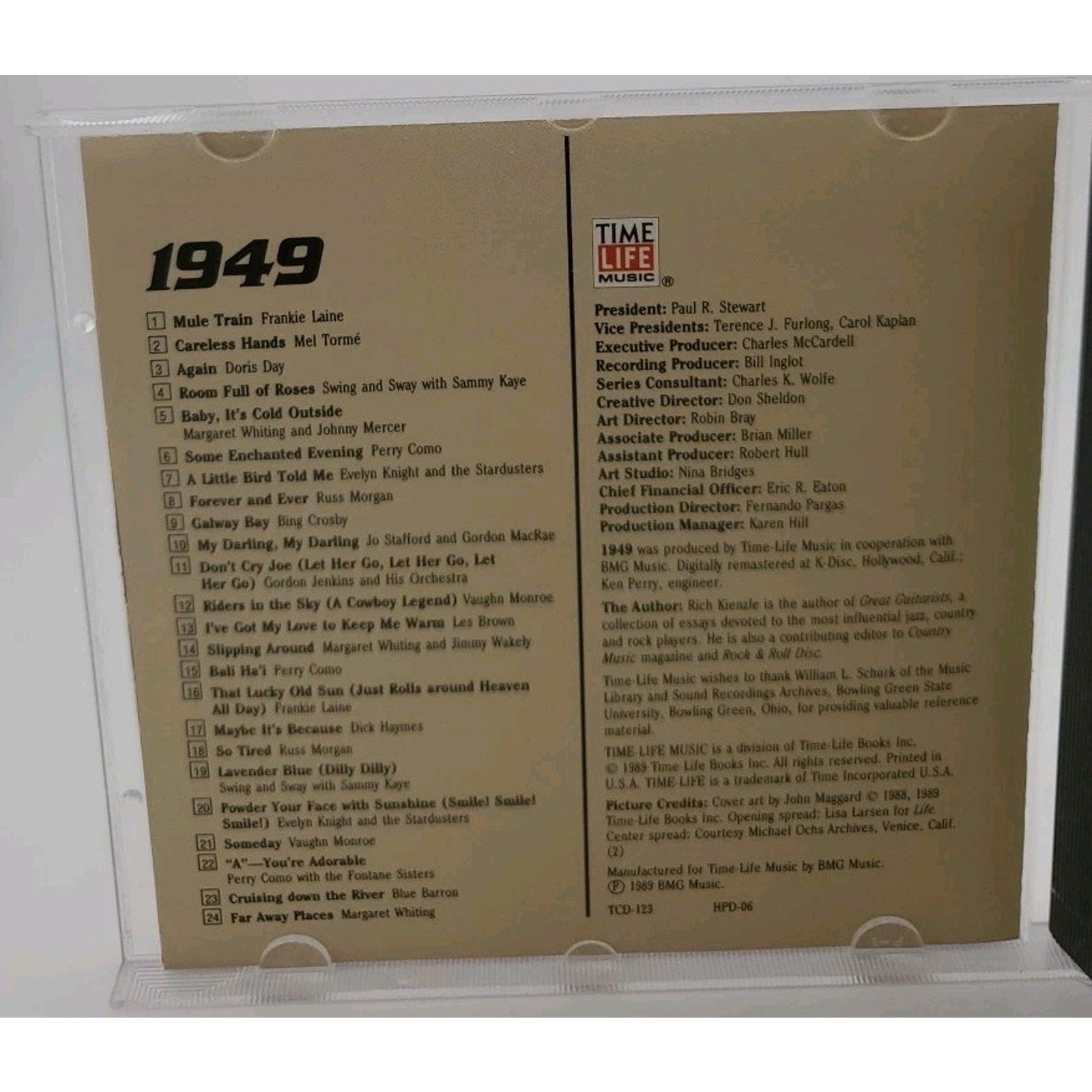 Time Life Your Hit Parade 1949 (CD, 1989)